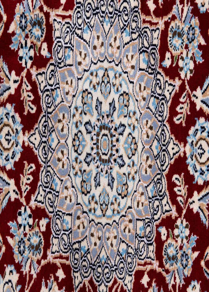 3' 4 x 11' 2 Hand Knotted Nain Persian Runner Rug