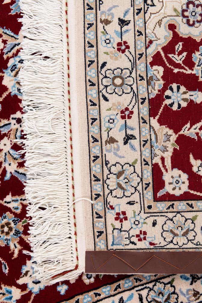 3' 4 x 11' 2 Hand Knotted Nain Persian Runner Rug