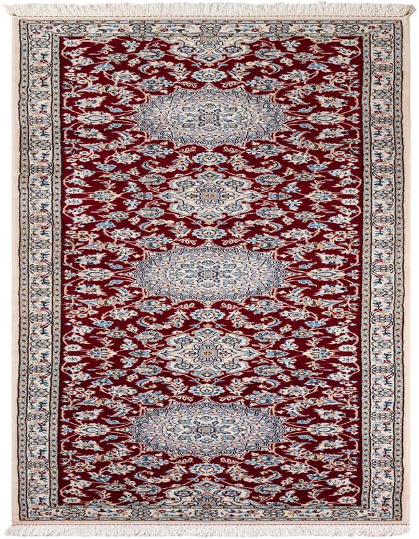 3' 4 x 11' 2 Hand Knotted Nain Persian Runner Rug