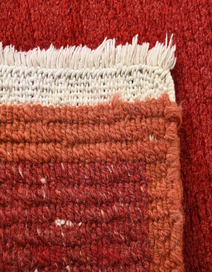 Detail image of 2' 3 x 4' 7  Hand Knotted Nepal Wool Runner Rug