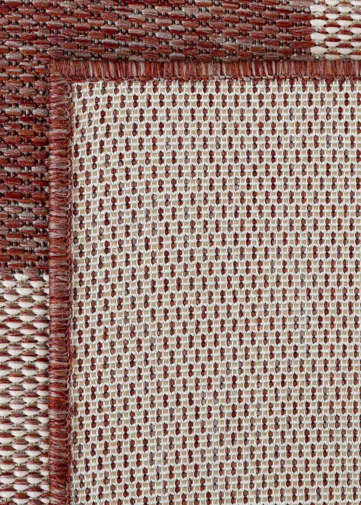 2' x 6' Easy-Clean Checkered Indoor / Outdoor Runner Rug