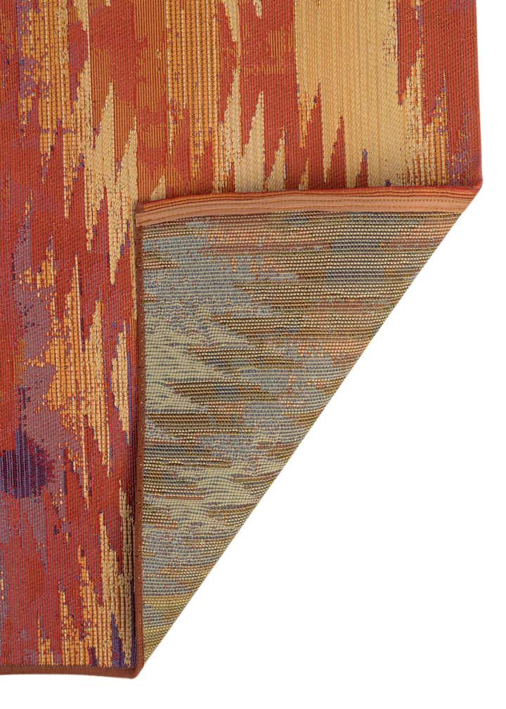 2' 7 x 5' 3 Easy-Clean Modern Indoor / Outdoor Runner Rug