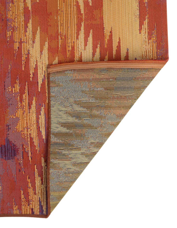 Detail image of 2' 7 x 5' 3 Easy-Clean Modern Indoor / Outdoor Runner Rug