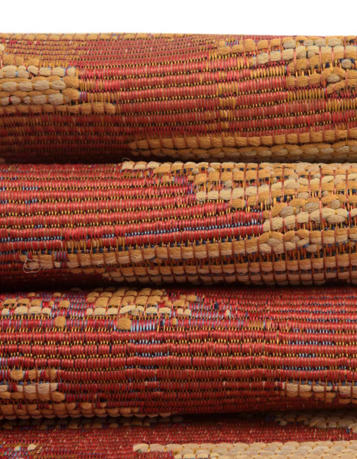 Detail image of 2' 7 x 5' 3  Washable Modern Indoor / Outdoor Runner Rug