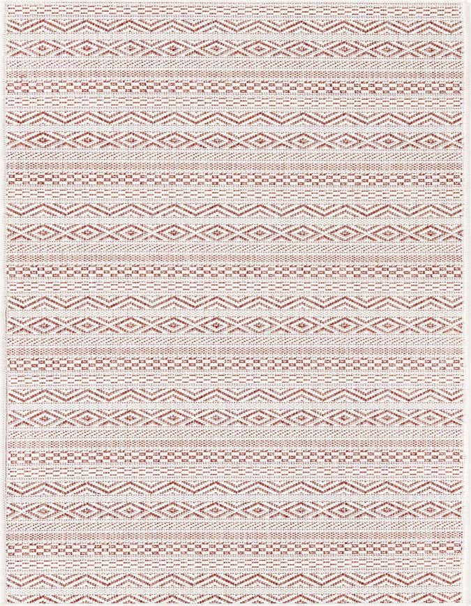 2' x 6' Easy-Clean Striped Indoor / Outdoor Runner Rug