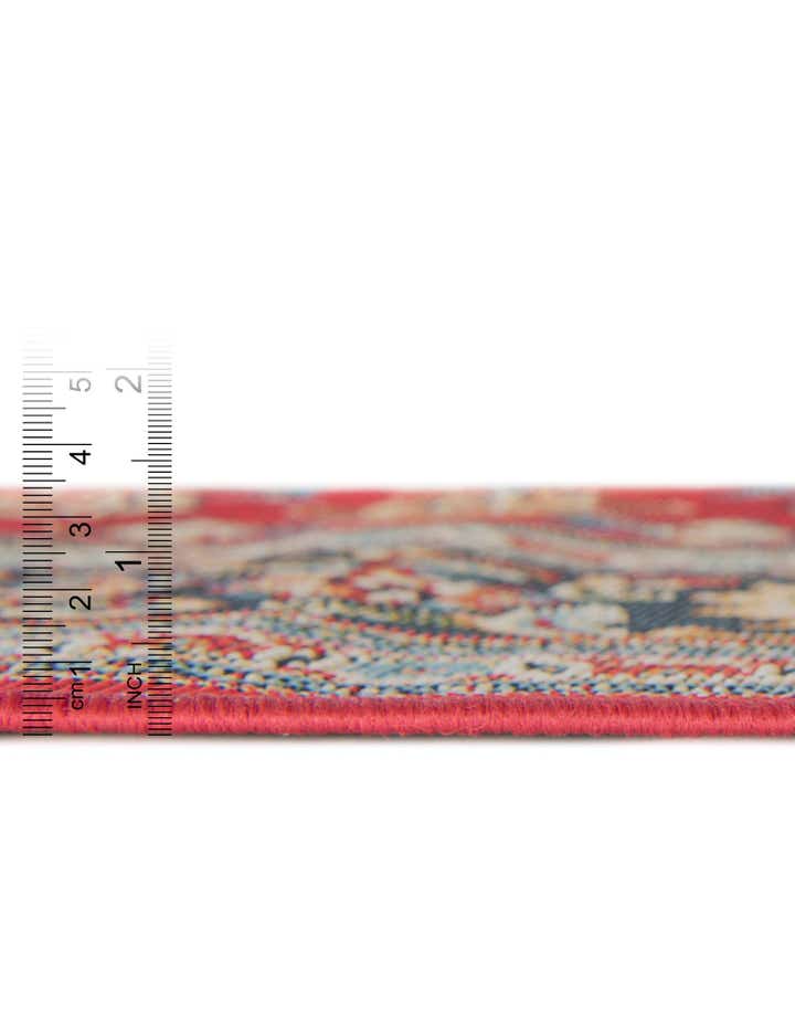 2' x 8' Easy-Clean Traditional Indoor / Outdoor Runner Rug