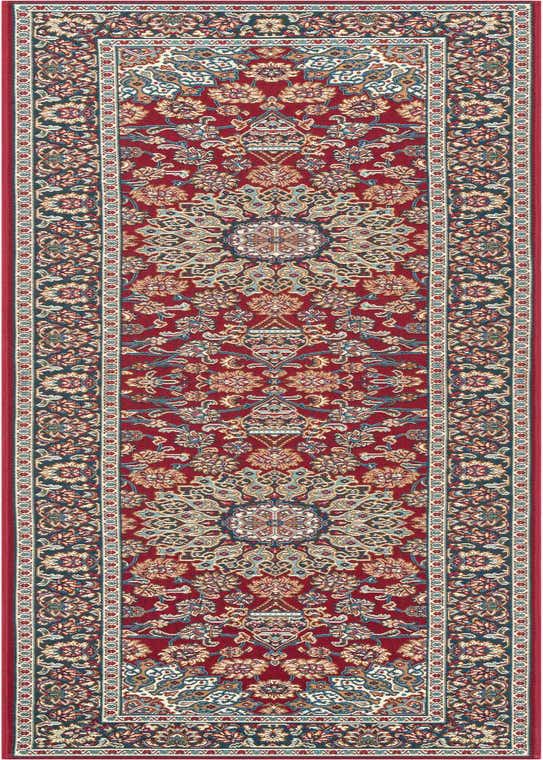 2' 7 x 10' Easy-Clean Traditional Indoor / Outdoor Runner Rug