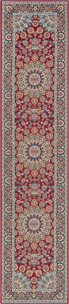 2' 7 x 12' Easy-Clean Traditional Indoor / Outdoor Runner Rug