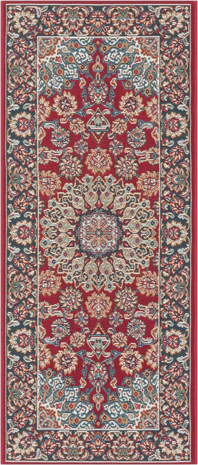Detail image of 2' x 5' 1 Easy-Clean Traditional Indoor / Outdoor Runner Rug