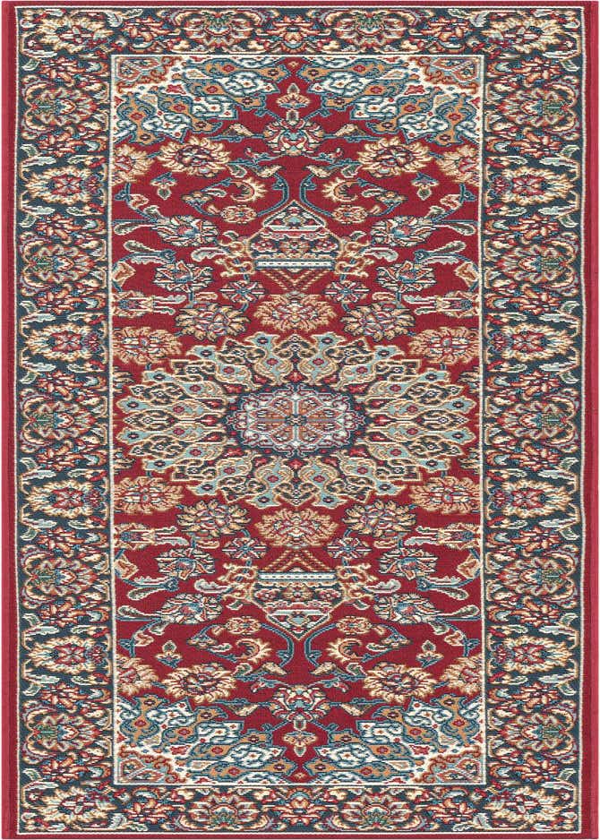 2' x 6' 1 Easy-Clean Traditional Indoor / Outdoor Runner Rug