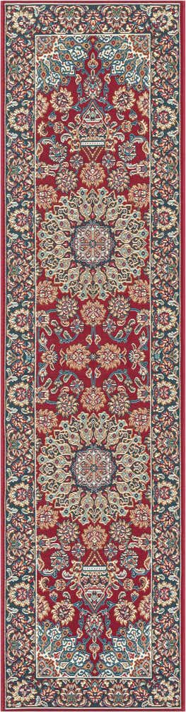 2' x 8' Easy-Clean Traditional Indoor / Outdoor Runner Rug