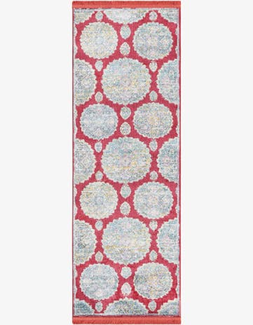 Red Paragon Runner Rug