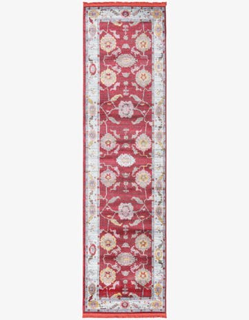 Red Paragon Runner Rug