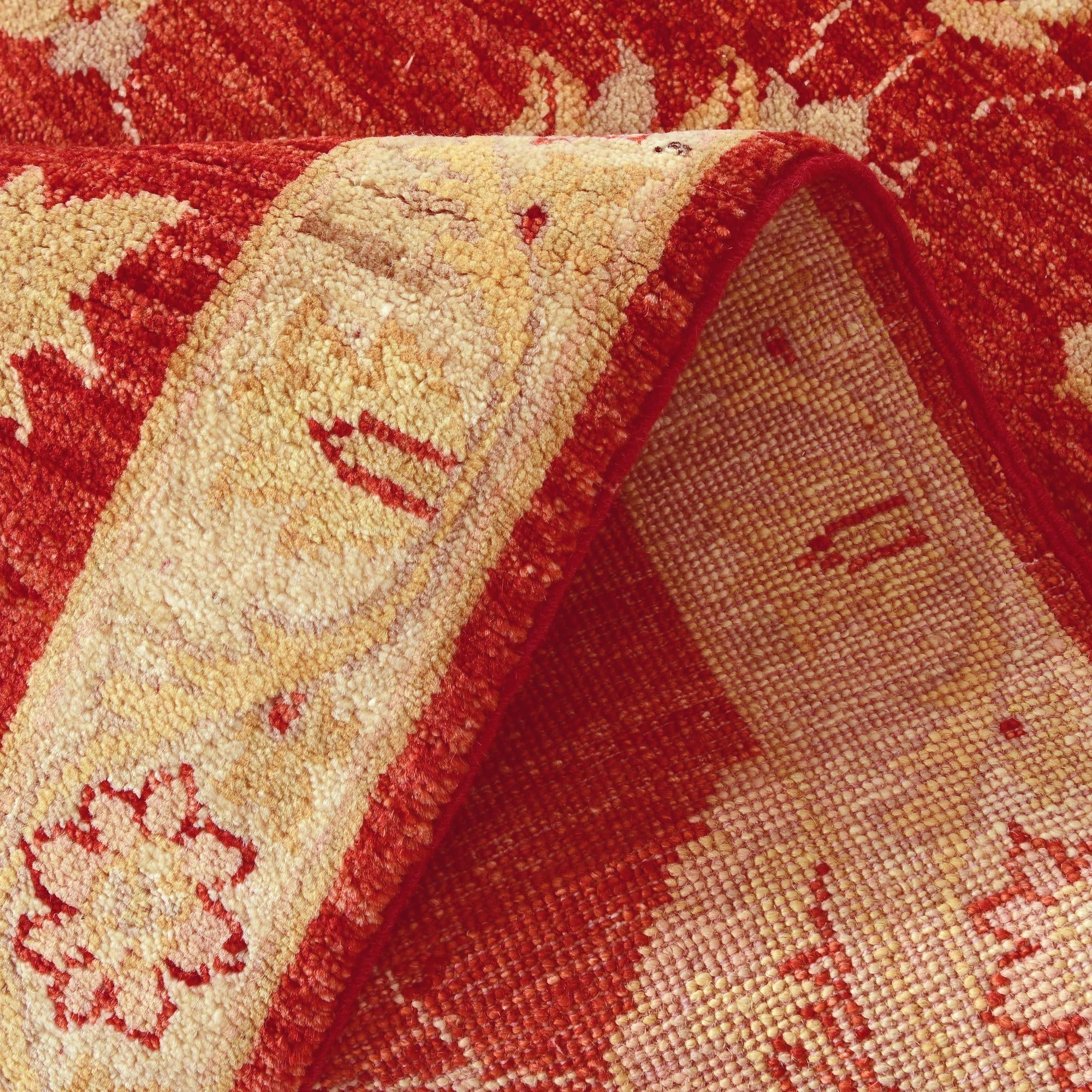2' 7 x 10' 2 Hand Knotted Pershawar Ziegler Runner Rug