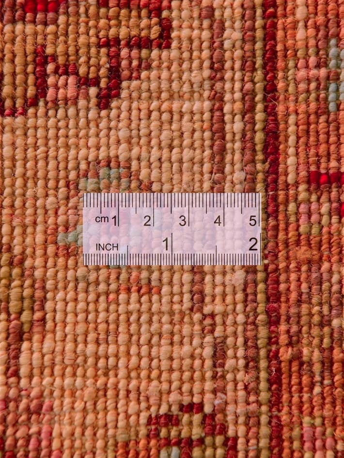 Detail image of 2' 8 x 8' 8 Hand Knotted Pershawar Ziegler Runner Rug