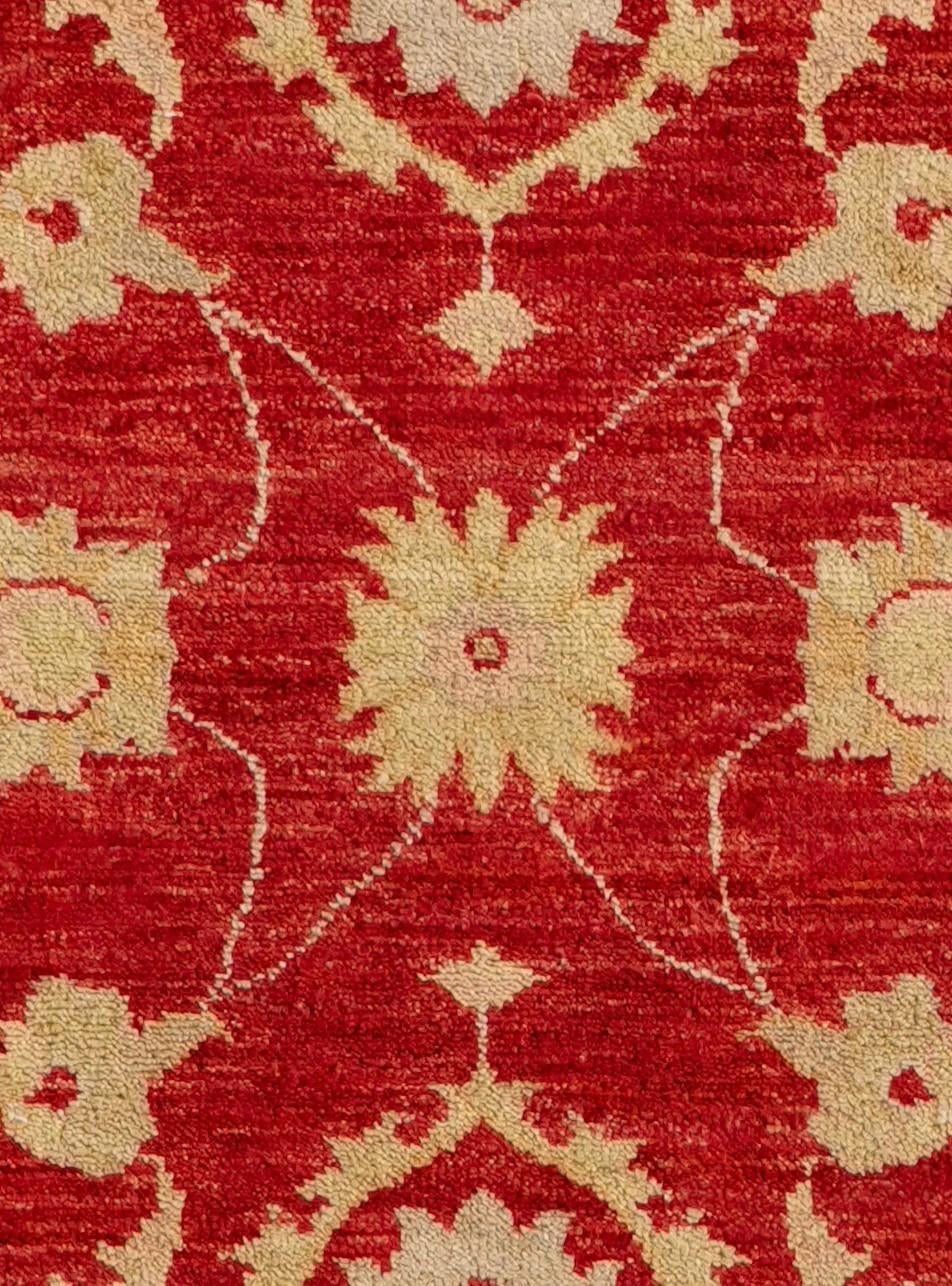 2' 6 x 9' 11 Hand Knotted Pershawar Ziegler Runner Rug