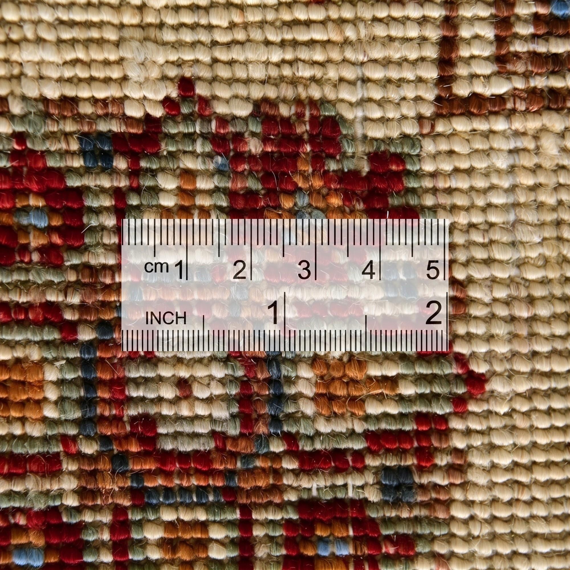 2' 9 x 8' 4 Hand Knotted Pershawar Ziegler Runner Rug