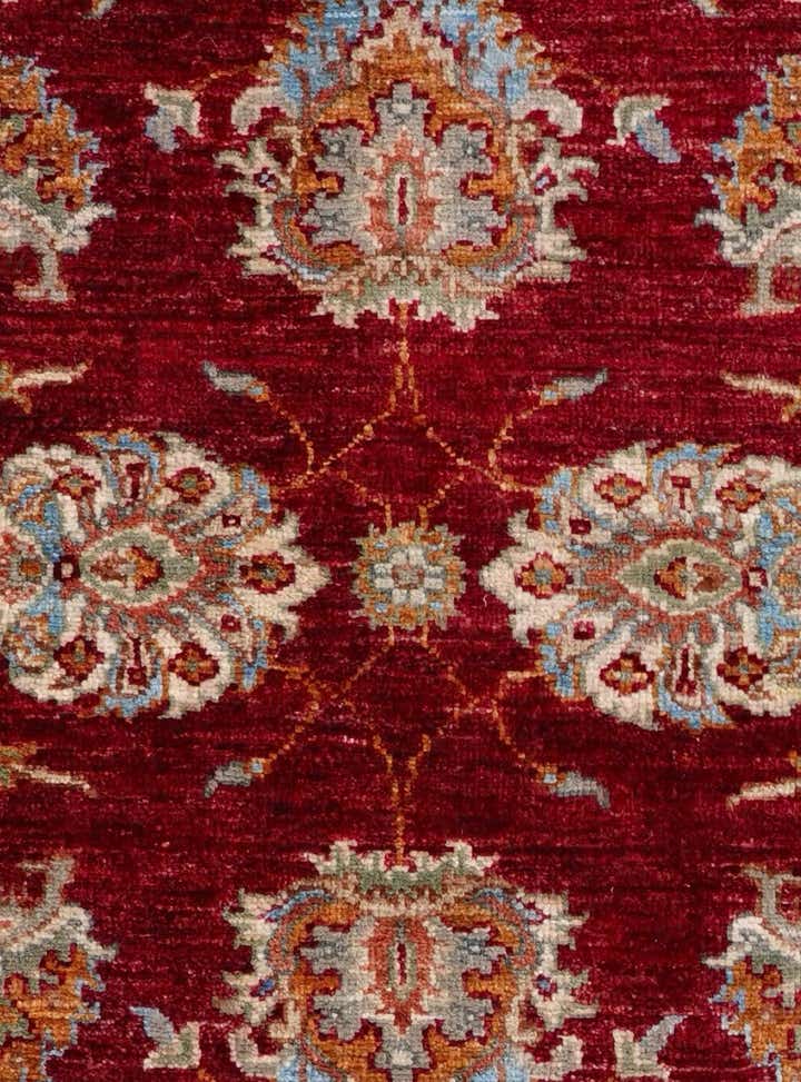 2' 9 x 8' 4 Hand Knotted Pershawar Ziegler Runner Rug