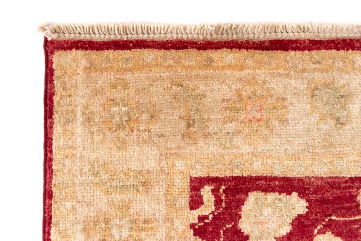 Detail image of 2' 5 x 14' 8 Peshawar Ziegler Wool Runner Rug