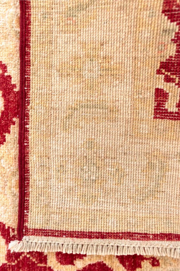 Detail image of 2' 5 x 14' 8 Peshawar Ziegler Wool Runner Rug