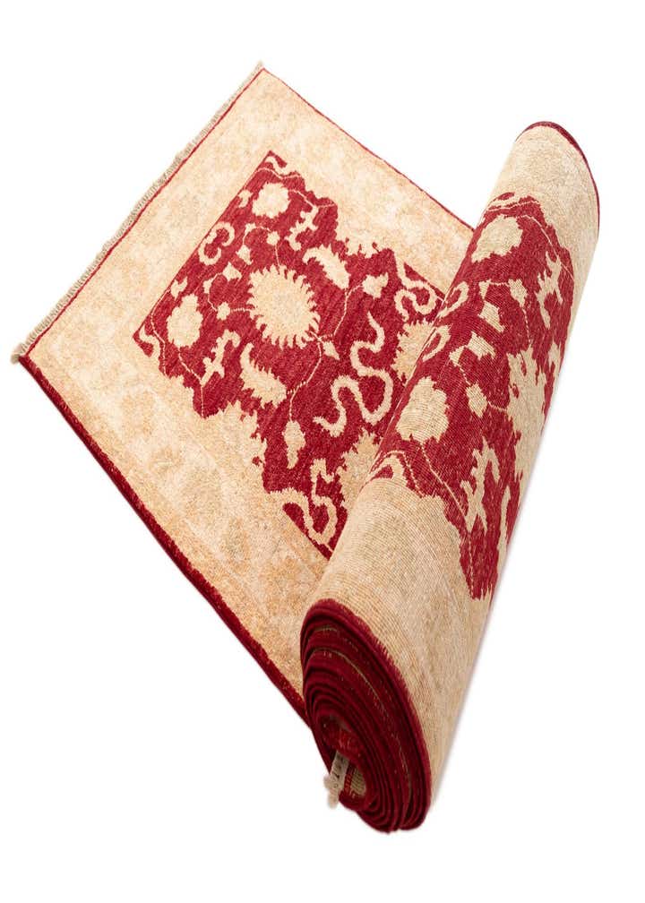 2' 5 x 14' 8 Peshawar Ziegler Wool Runner Rug