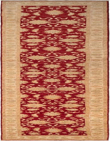 Detail image of 2' 5 x 14' 8 Peshawar Ziegler Wool Runner Rug