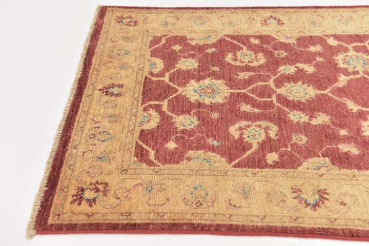 2' 7 x 9' 7 Hand Knotted Peshawar Ziegler Runner Rug