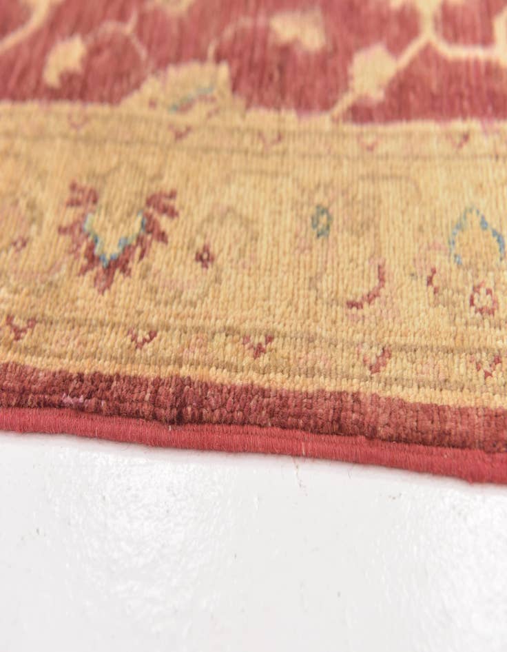 Detail image of 2' 7 x 9' 7  Hand Knotted Peshawar Ziegler Runner Rug
