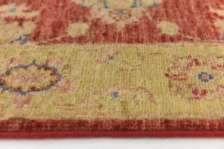 2' 8 x 9' 10 Hand Knotted Peshawar Ziegler Runner Rug