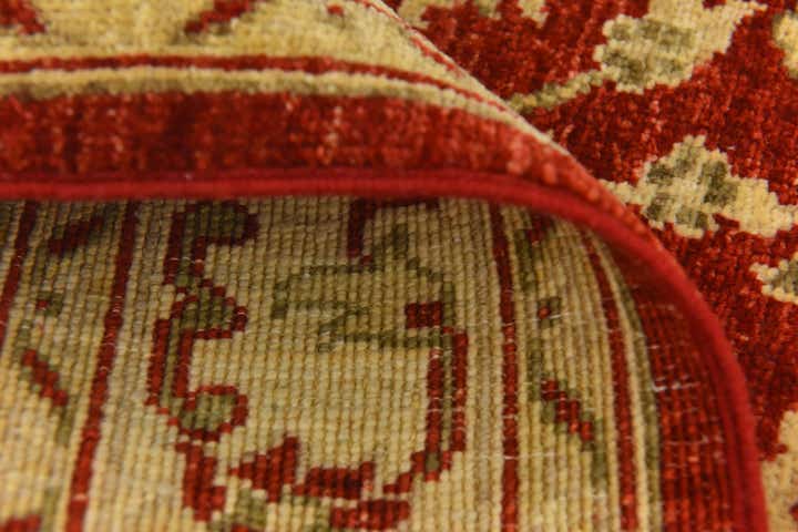 2' 7 x 9' 8 Hand Knotted Peshawar Ziegler Runner Rug