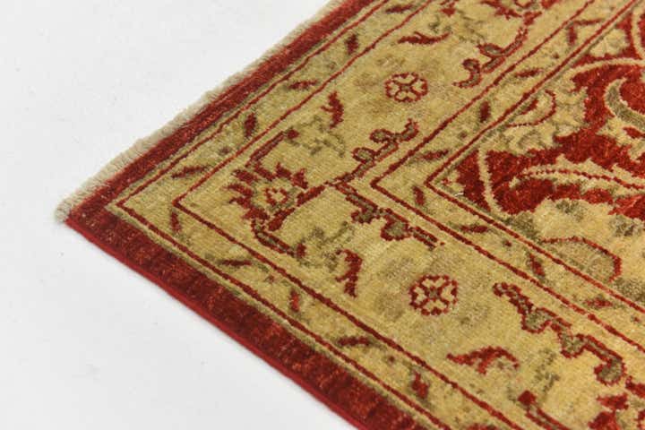 2' 7 x 9' 8 Hand Knotted Peshawar Ziegler Runner Rug