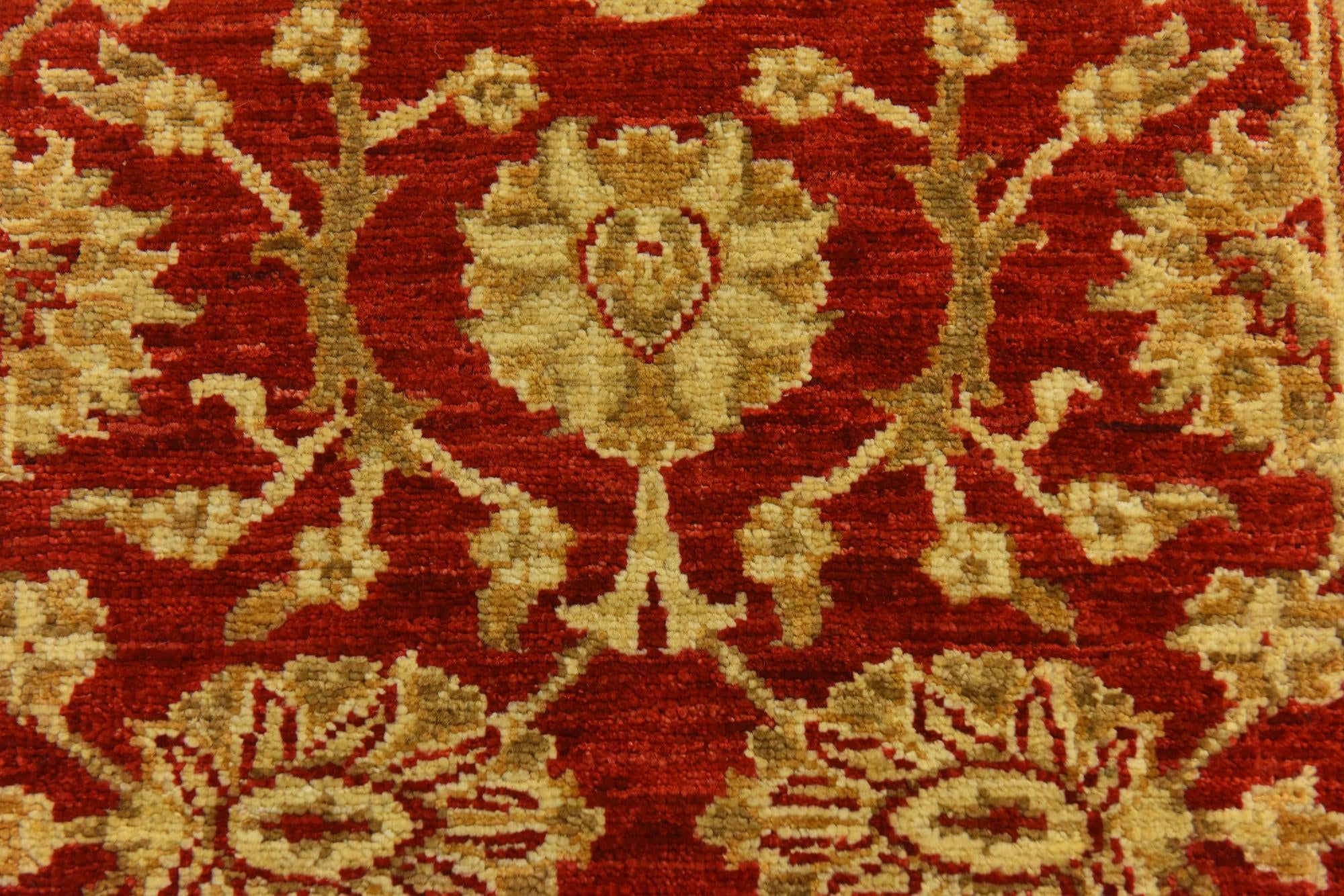 2' 8 x 9' 8 Hand Knotted Peshawar Ziegler Runner Rug