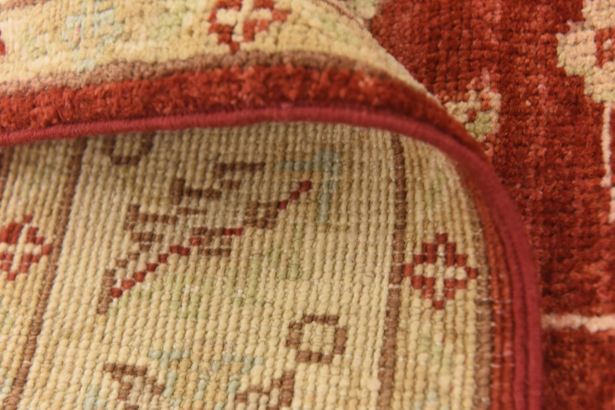 3' x 16' 7 Hand Knotted Peshawar Ziegler Runner Rug