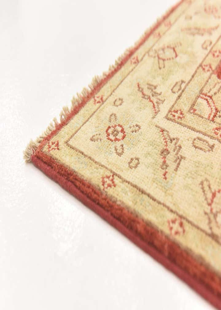 3' x 16' 7 Hand Knotted Peshawar Ziegler Runner Rug