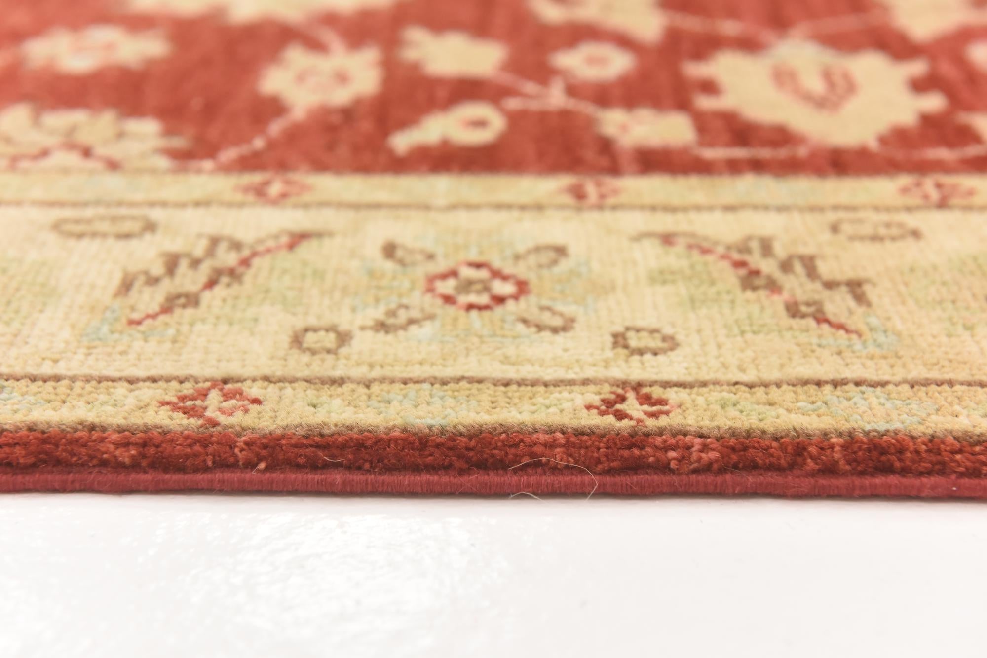 3' x 16' 7 Hand Knotted Peshawar Ziegler Runner Rug