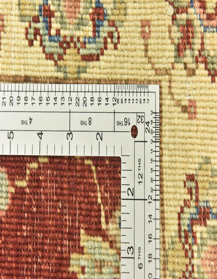 Detail image of 2' x 6'  Hand Knotted Peshawar Ziegler Runner Rug