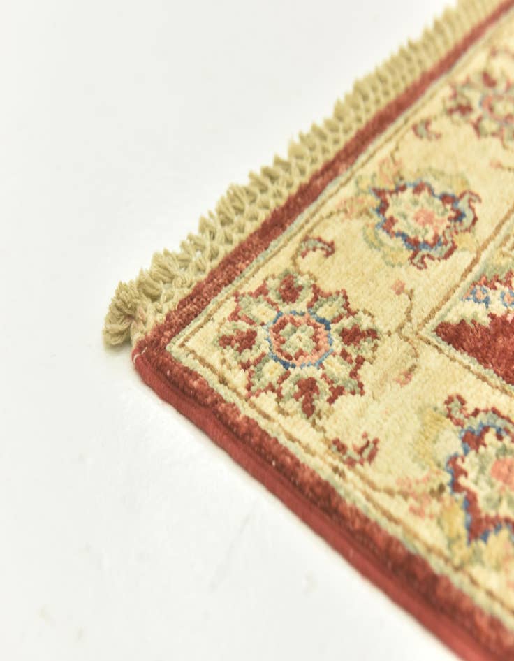 Detail image of 2' x 6'  Hand Knotted Peshawar Ziegler Runner Rug