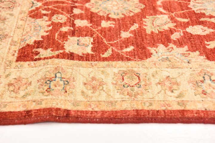 2' 9 x 9' 11 Hand Knotted Peshawar Ziegler Runner Rug