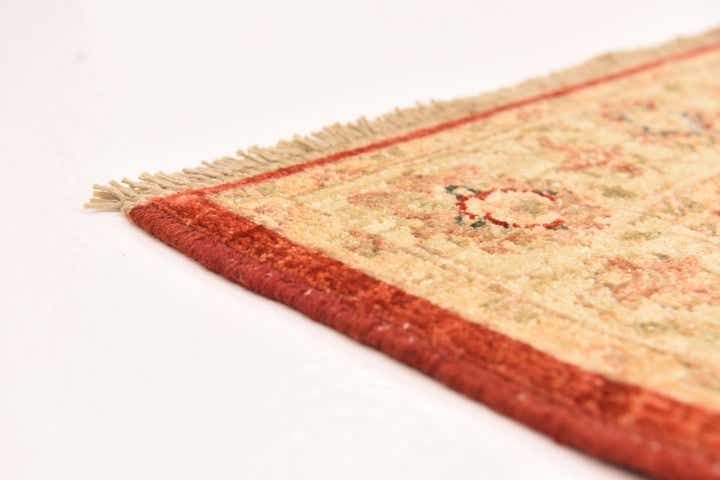 2' 9 x 9' 11 Hand Knotted Peshawar Ziegler Runner Rug