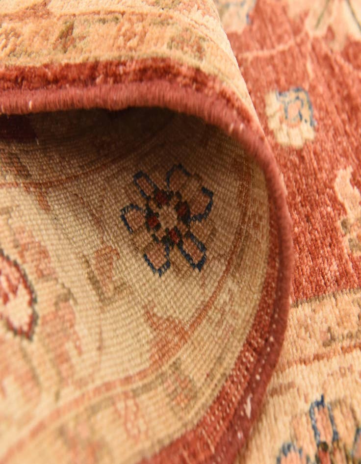 Detail image of 2' 9 x 9' 6  Hand Knotted Peshawar Ziegler Runner Rug