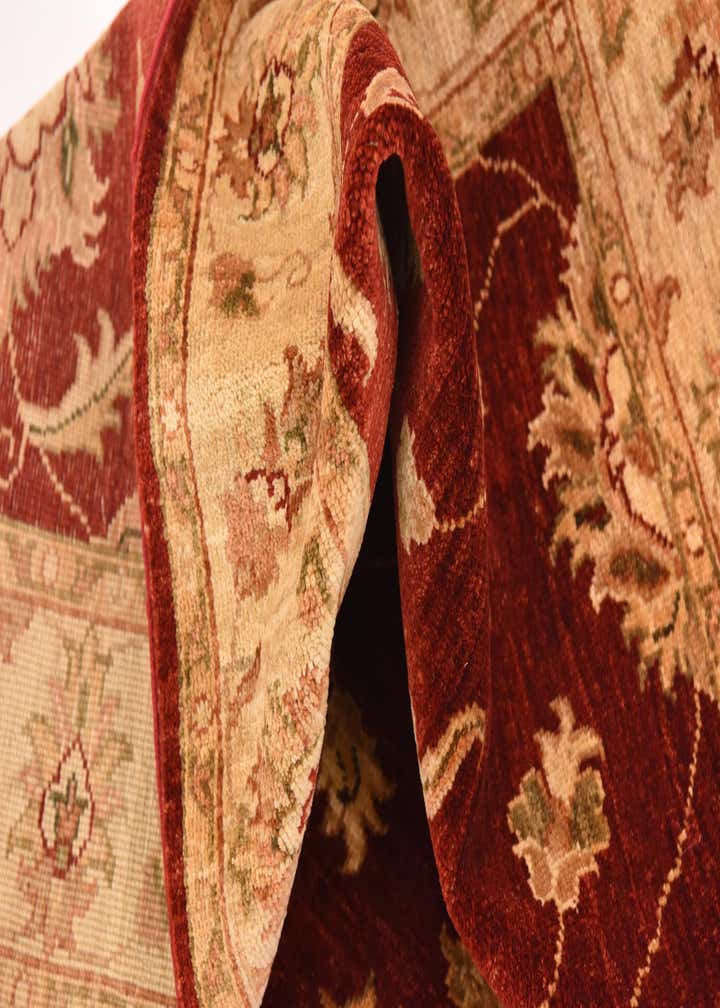 4' 1 x 9' 5 Hand Knotted Peshawar Ziegler Runner Rug