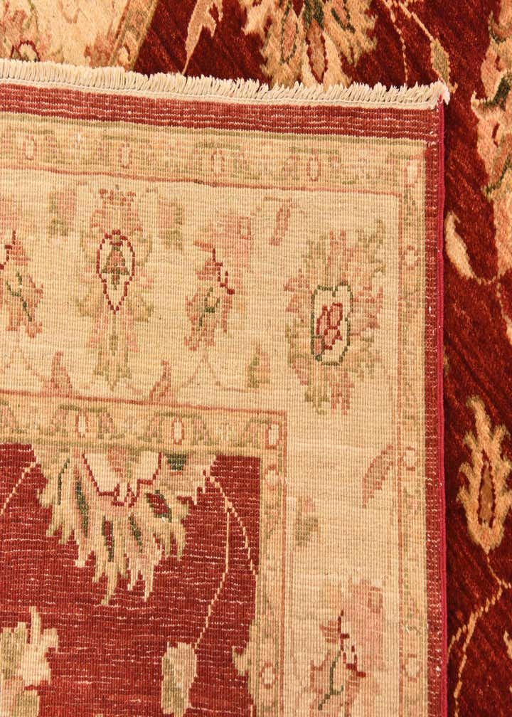 4' 1 x 9' 5 Hand Knotted Peshawar Ziegler Runner Rug