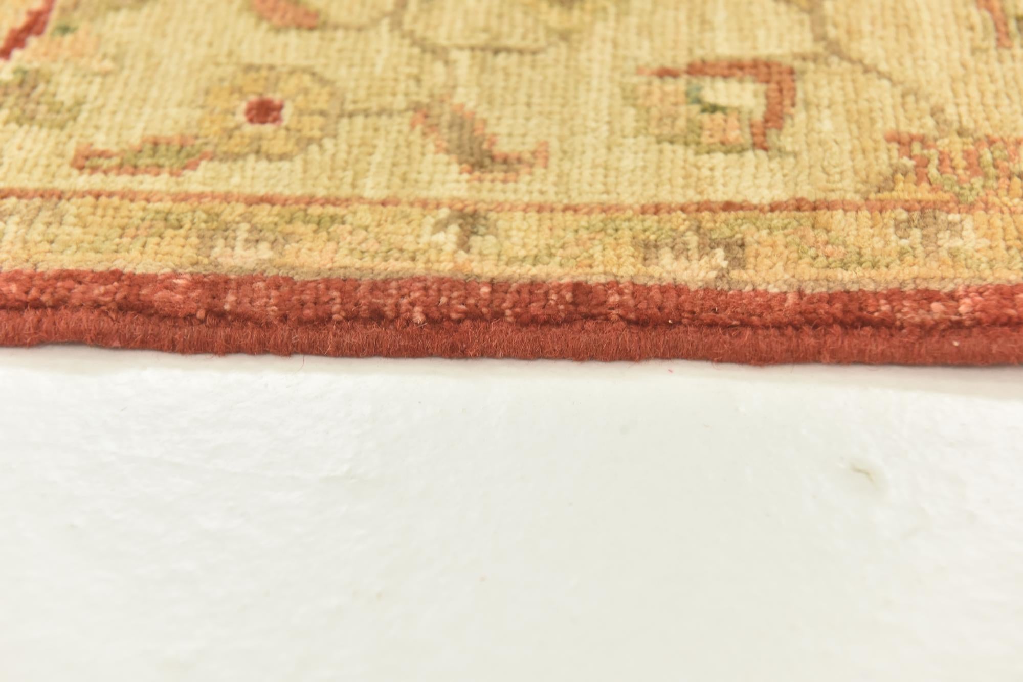 2' 8 x 9' 8 Hand Knotted Peshawar Ziegler Runner Rug