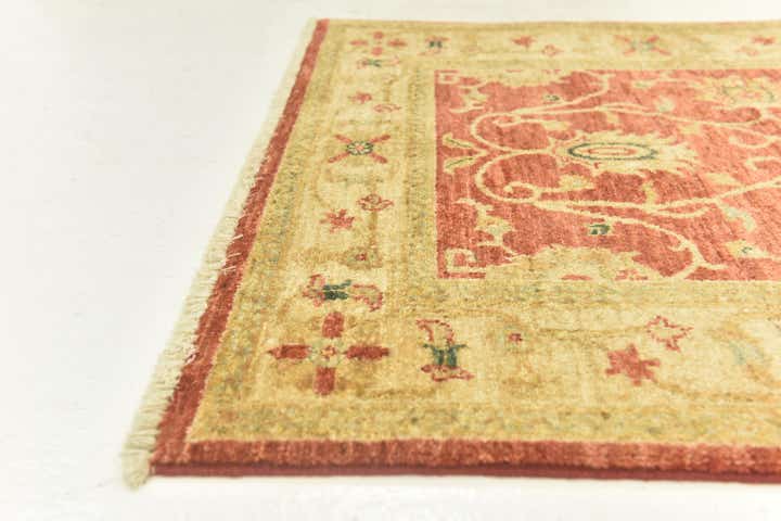 2' 9 x 9' 3 Hand Knotted Peshawar Ziegler Runner Rug