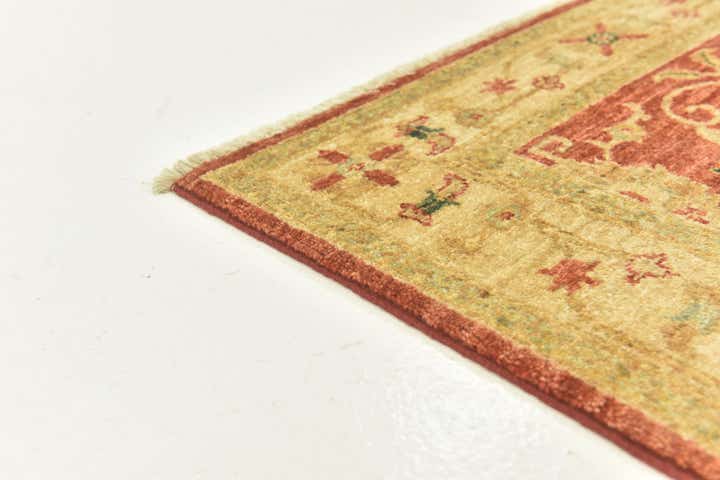 2' 9 x 9' 3 Hand Knotted Peshawar Ziegler Runner Rug