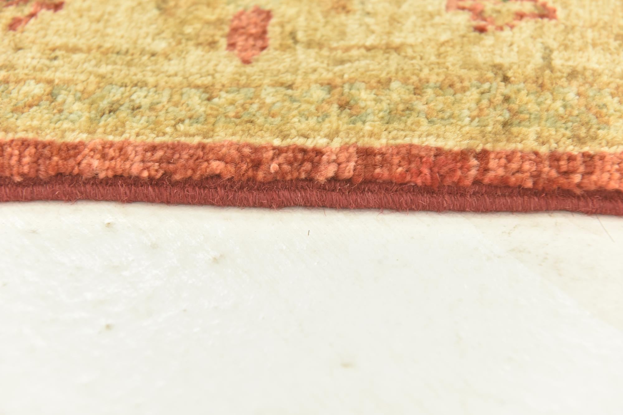 2' 9 x 9' 3 Hand Knotted Peshawar Ziegler Runner Rug