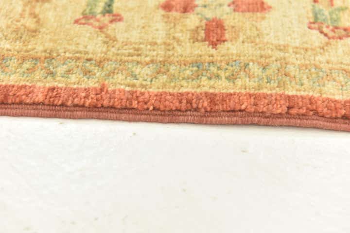 2' 8 x 9' 5 Hand Knotted Peshawar Ziegler Runner Rug