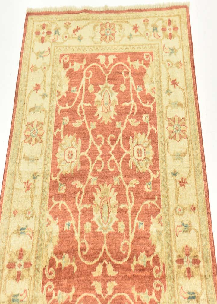 2' 9 x 9' 8 Hand Knotted Peshawar Ziegler Runner Rug
