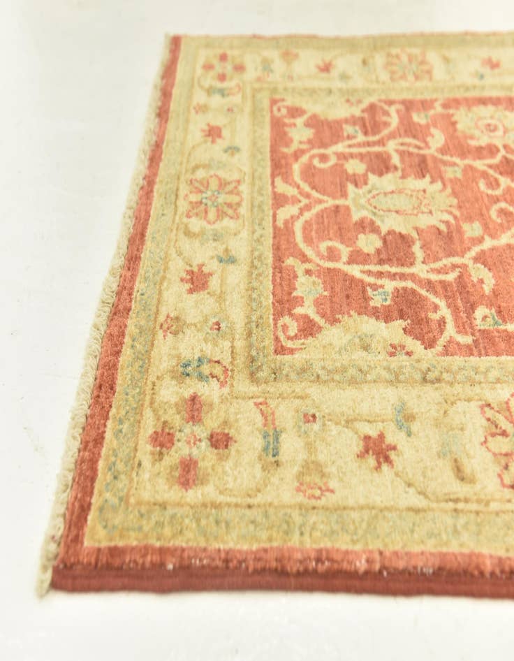 Detail image of 2' 9 x 9' 8  Hand Knotted Peshawar Ziegler Runner Rug