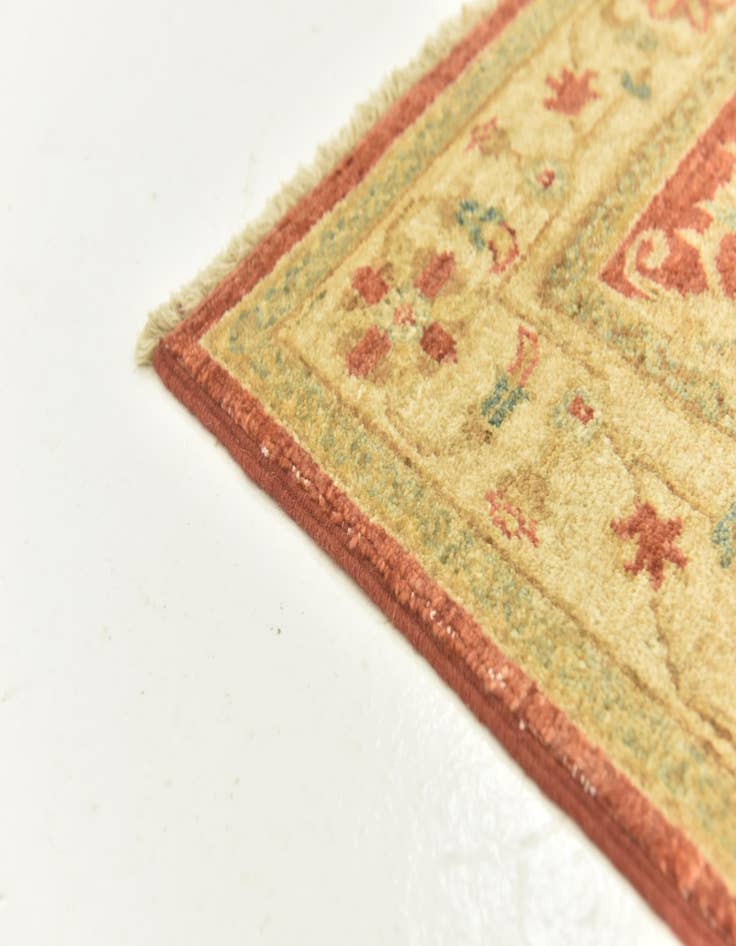 Detail image of 2' 9 x 9' 8  Hand Knotted Peshawar Ziegler Runner Rug